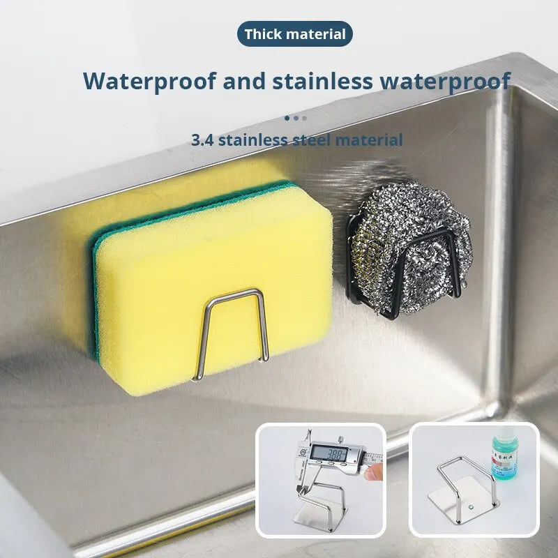 1pc Stainless Steel Sink Spong